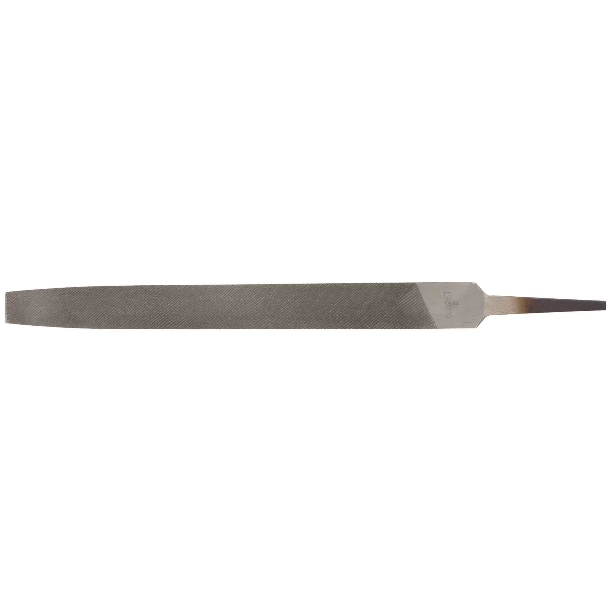 Draper Tools - 60243 - Smooth Cut Flat File, 12 x 200mm