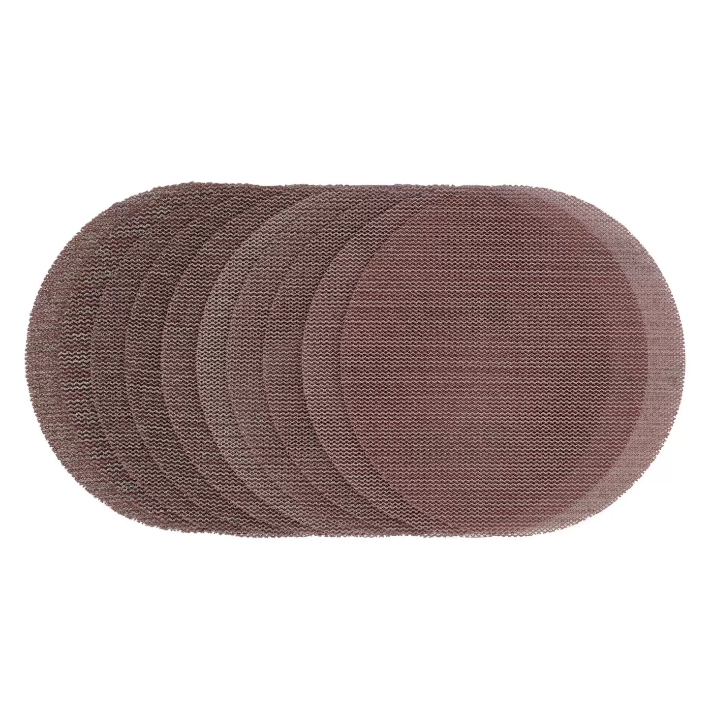 Draper Tools - 60608 - Draper Expert Mesh Sanding Discs, 125mm, Assorted Grit - 80G, 120G, 180G, 240G (Pack of 10)