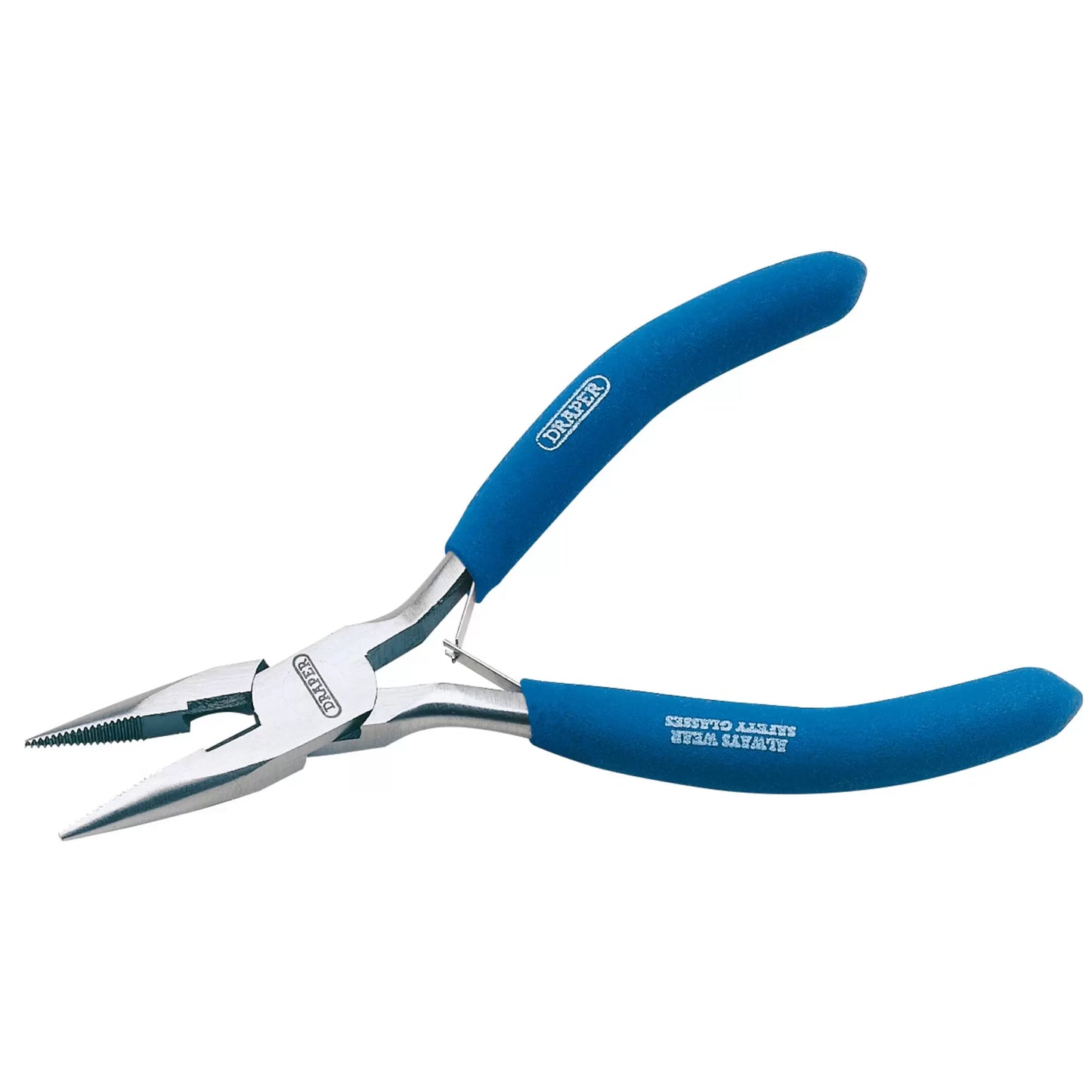 Draper Tools - 60740 - Carbon Steel Long Nose Pliers, 125mm