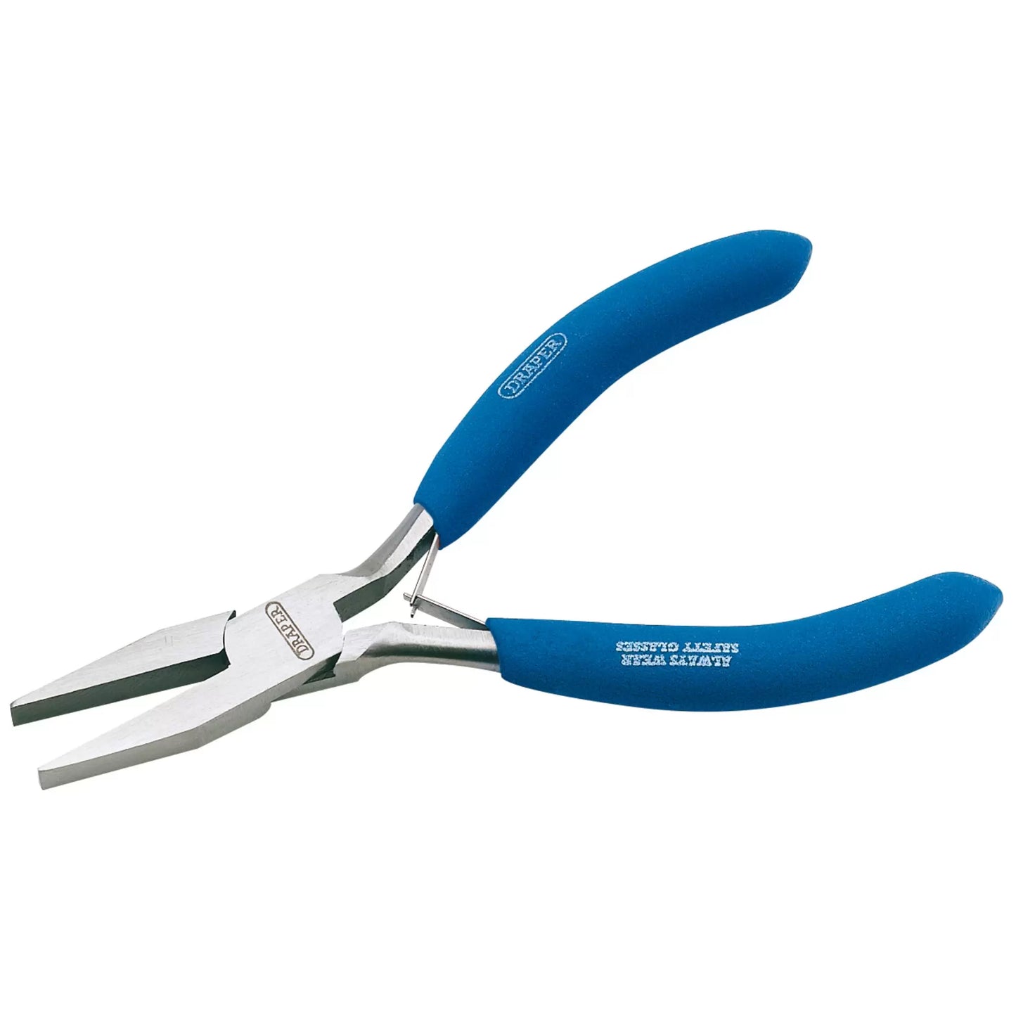 Draper Tools - 60741 - Carbon Steel Flat Nose Pliers, 125mm