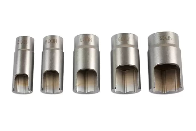 Laser - 6089 - Elbow Connector Socket Set 3/8"D 5pc