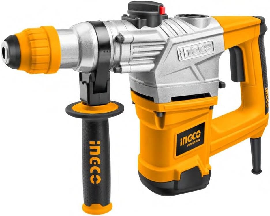 INGCO 1250W Rotary Hammer Drill – SDS-Max, 3-Function – RH12008