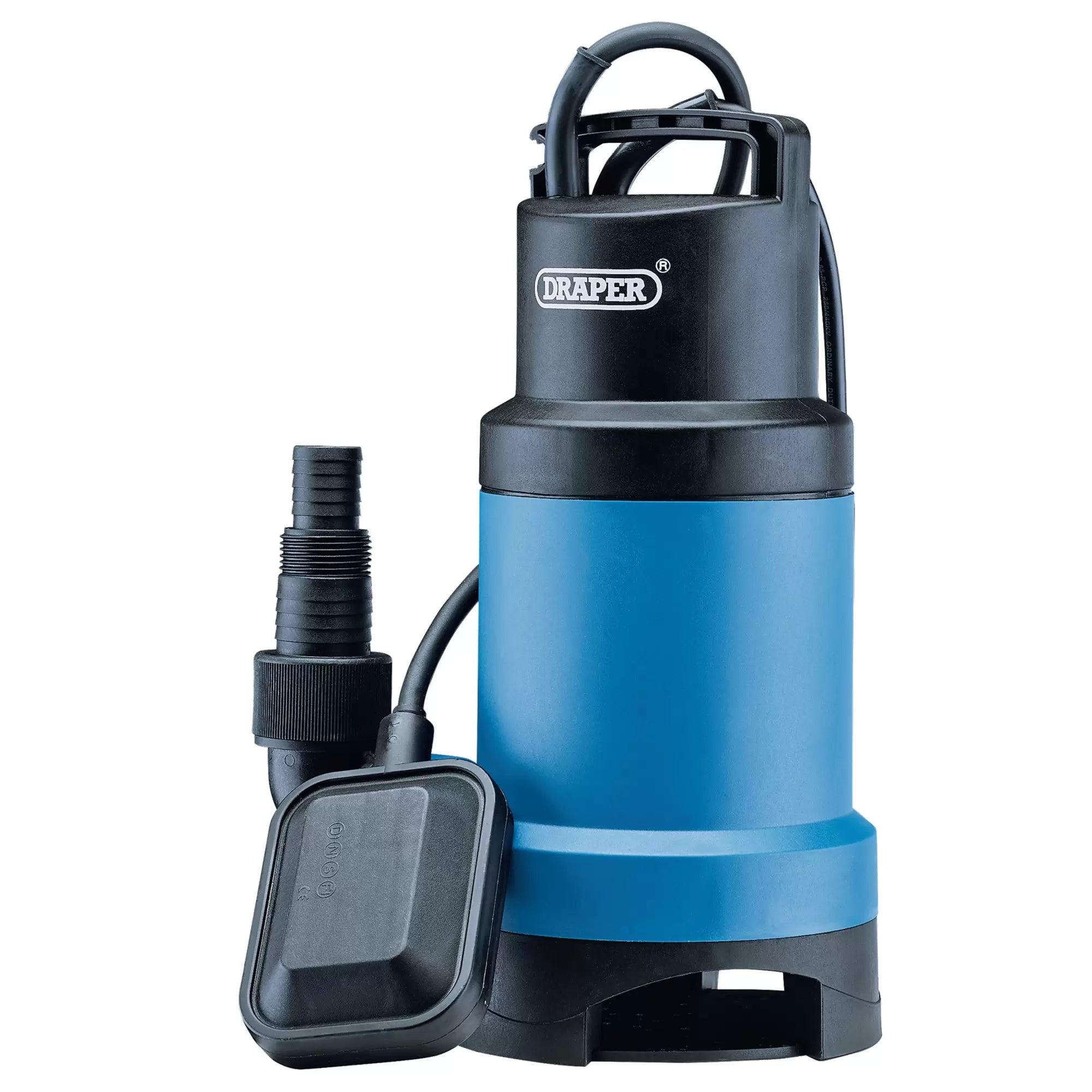 Draper Tools - 61621 - Submersible Dirty Water Pump with Float Switch, 166L/min, 550W