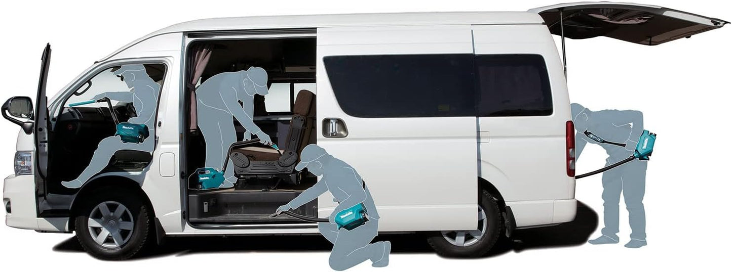 Makita Cordless Cleaner 12V Li-Ion (CXT) – Model CL121DZ (Blue)