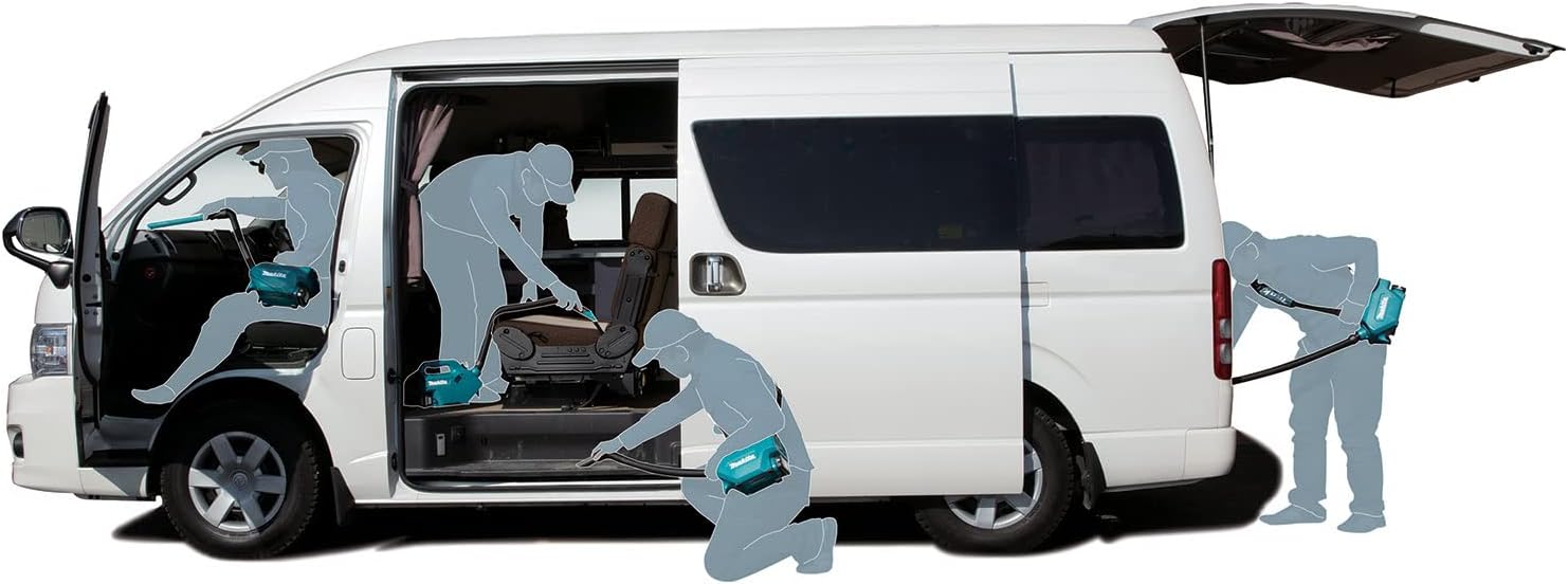 Makita Cordless Cleaner 12V Li-Ion (CXT) – Model CL121DZ (Blue)
