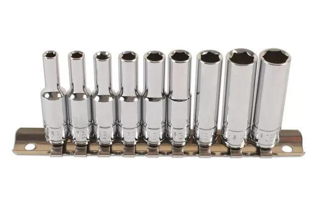 Laser - 6196 - BA Deep Socket Set 1/4"D 9pc