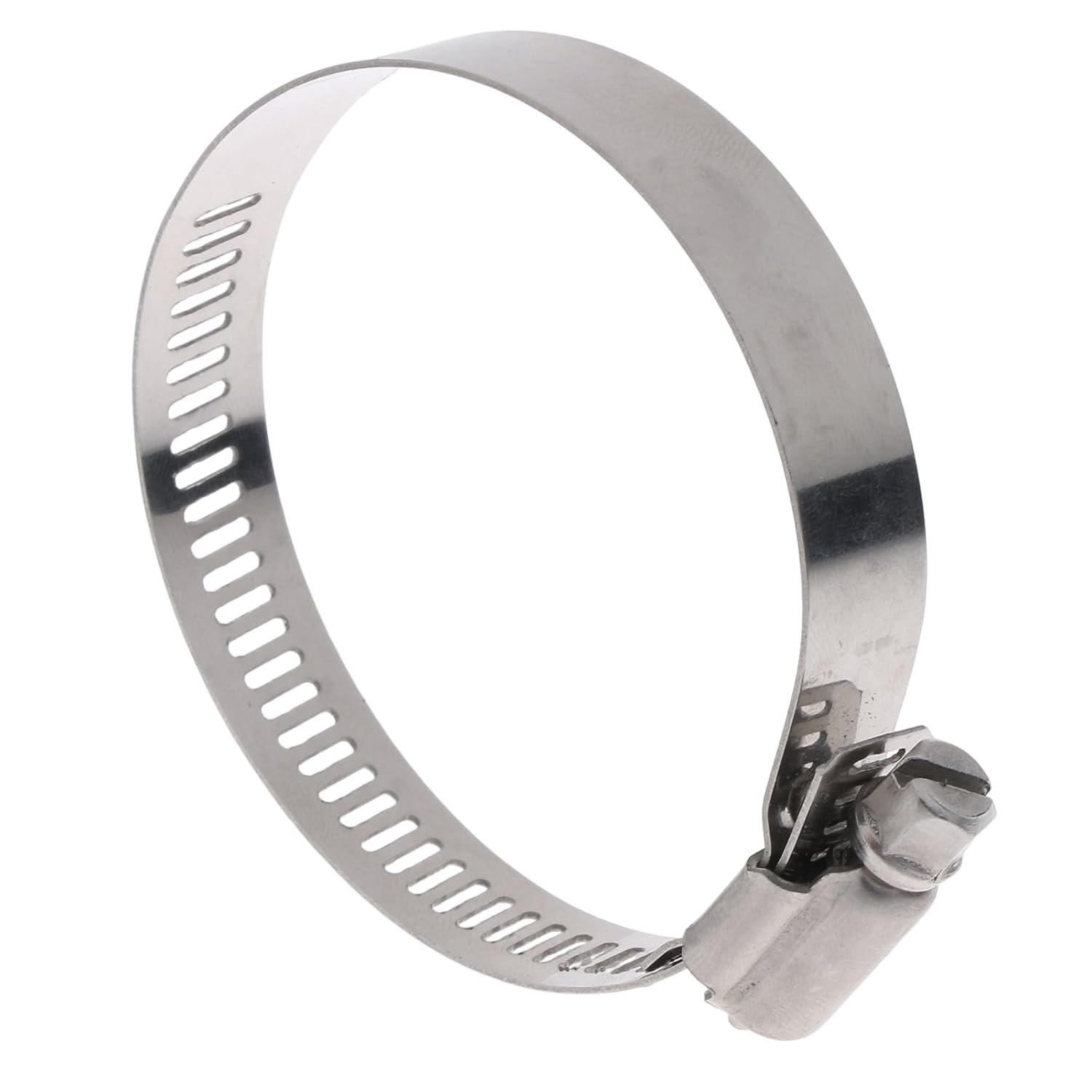 304 Stainless Steel Adjustable Hose Clamp – Worm Gear Drive (59–82mm) | for Automotive, Mechanical & Agriculture