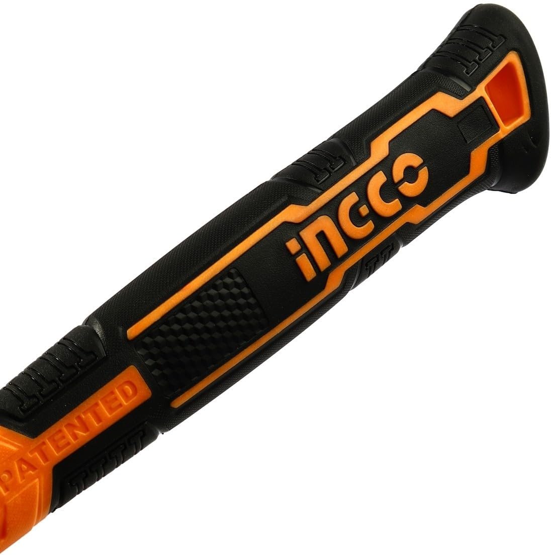 INGCO 450g (16oz) Professional Claw Hammer – Forged Steel with Fiberglass Handle – HCHS8016
