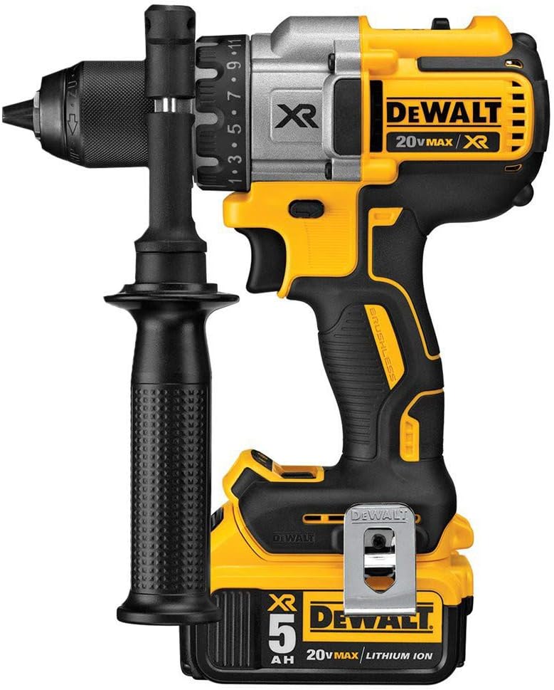 DEWALT DCK299P2 20V MAX Hammer Drill & Impact Driver Combo Kit – 2 Batteries & Charger