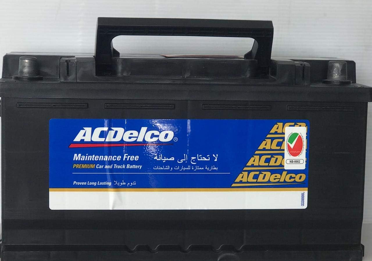 AC Delco Maintenance-Free Car Batteries – All Sizes (12V)