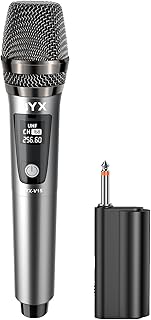 JYX UHF Wireless Microphone with 6.35mm Receiver