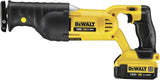 DEWALT DCS380M2-GB 18V Premium Reciprocating Saw – 2 x 4.0Ah Batteries, Charger & Kitbox, Yellow/Black, 3 Year Warranty