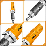 INGCO 550W Professional Die Grinder – 6mm Collet, Variable Speed – PDG5501