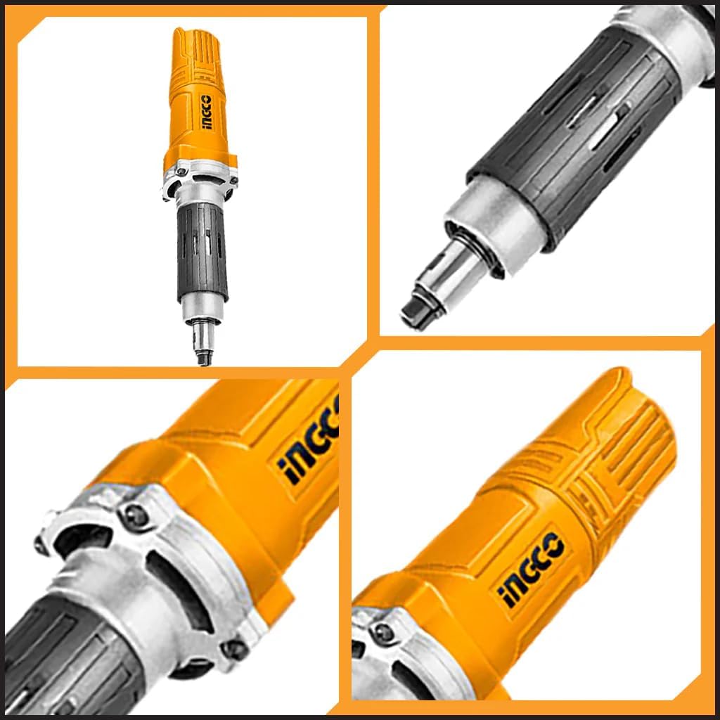 INGCO 550W Professional Die Grinder – 6mm Collet, Variable Speed – PDG5501