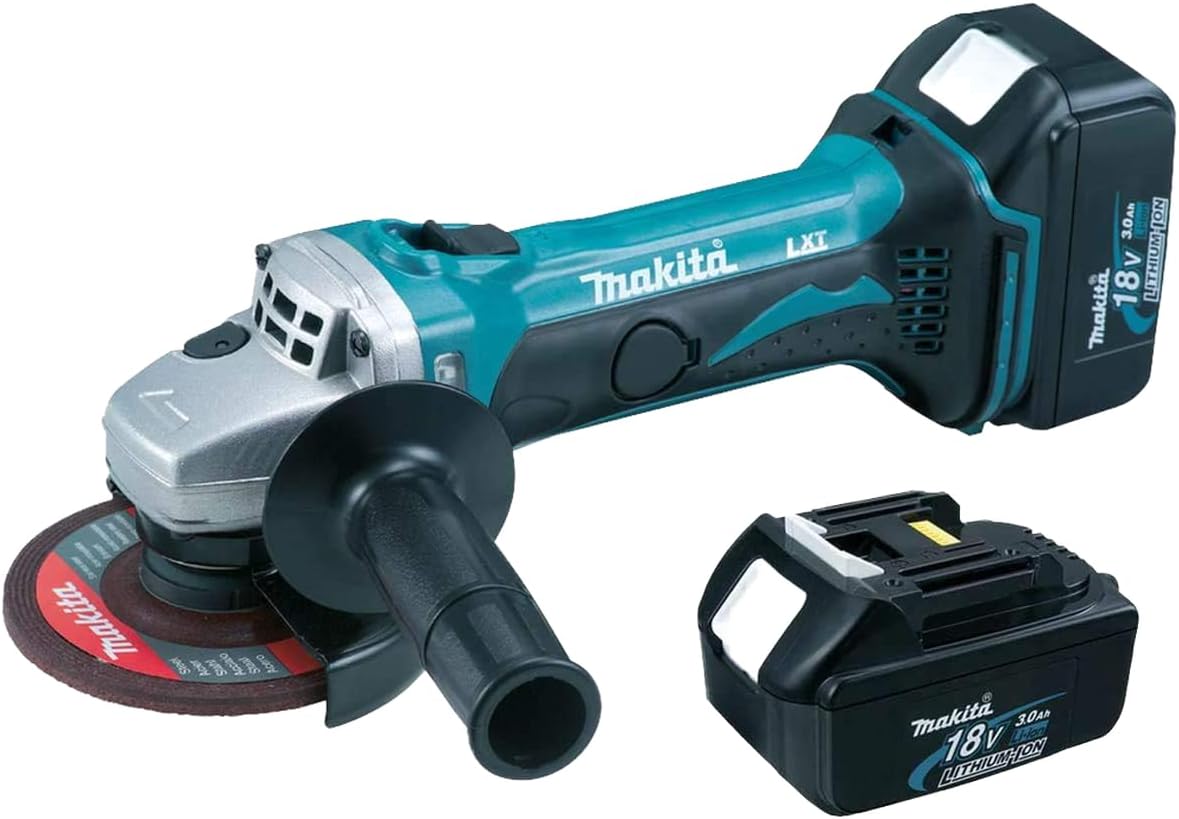Makita Cordless Brushless Angle Grinder 115mm for 18V Li-Ion – Model DGA454RFJ