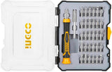 INGCO 32-Piece Precision Screwdriver Set with Magnetic Tips & Case – HKSDB0348