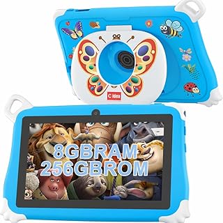 C idea Kids Tablet CM86 7", Android 15, Wi-Fi, Bluetooth, Blue