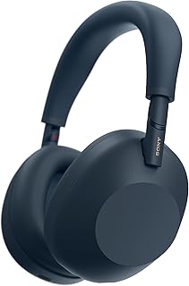 Sony WH-1000XM6 Wireless Noise Canceling Headphones, Midnight Blue