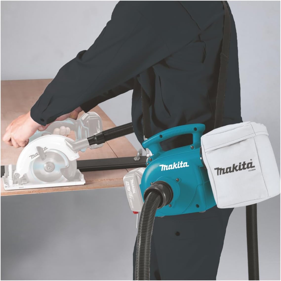 Makita Cordless Vacuum Cleaner & Blower 18V Li-Ion – Model DVC350Z (Blue)