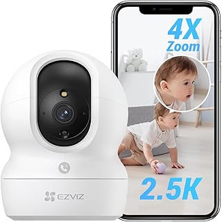 EZVIZ CP1 Pro 4MP Indoor 360° Camera, Color Night Vision, Human & Noise Detection, Auto-Tracking