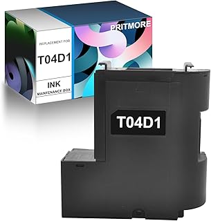 PRITMORE Compatible T04D1 Maintenance Box T04D1/EWMB2 Ink Waste Tank for Epson L6190 L6160 L6170 L6260 L6270 L6290 M1140 M2140 M3170 Printer