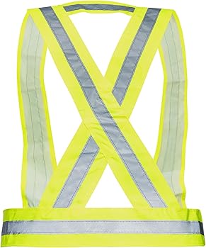 Empiral Adjustable Safety Belt, Hi-Vis Waist Belt for Night Visibility - Yellow
