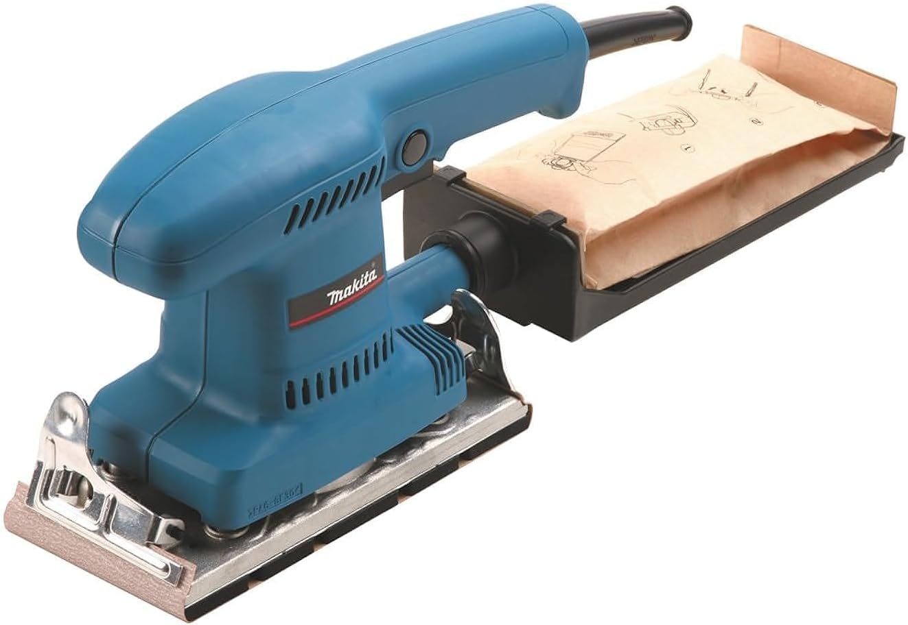 Makita BO3700 Electric Finishing Sander – 220V, 180W, 93×185mm