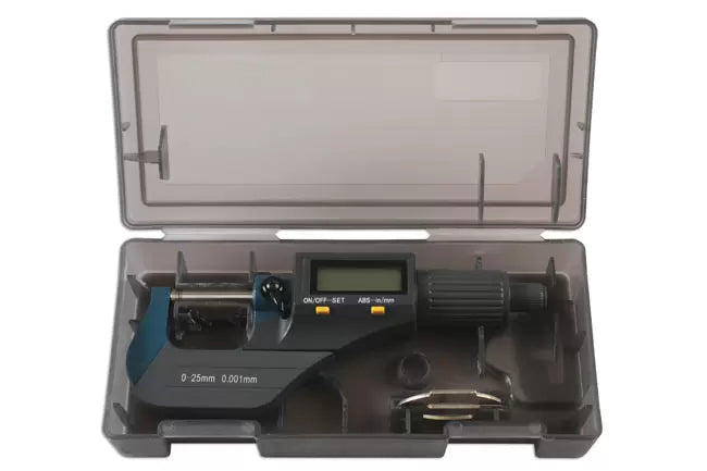 Laser - 6221 - Digital Micrometer 0 - 25mm