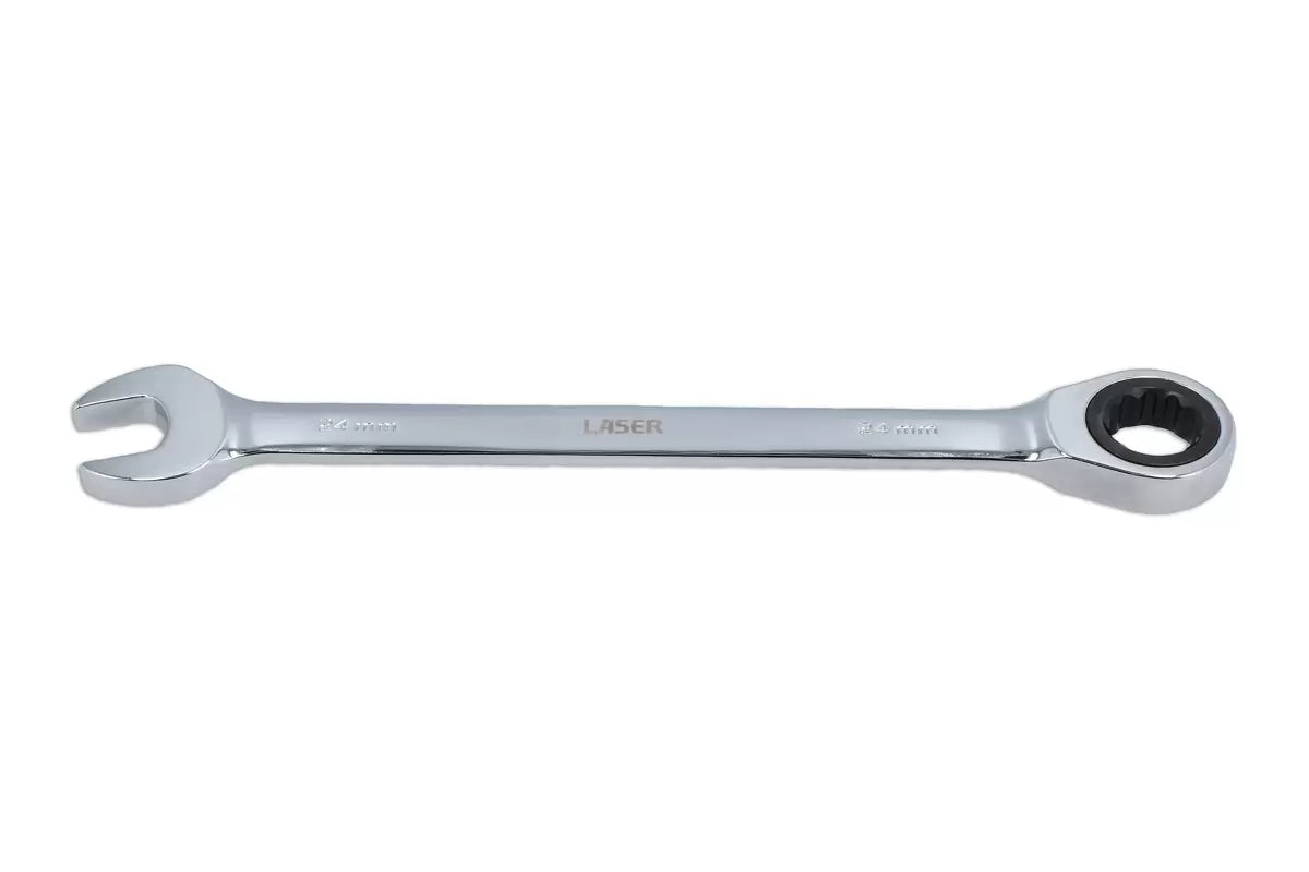 Laser - 62658 - Ratchet Ring Combination Spanner 24mm