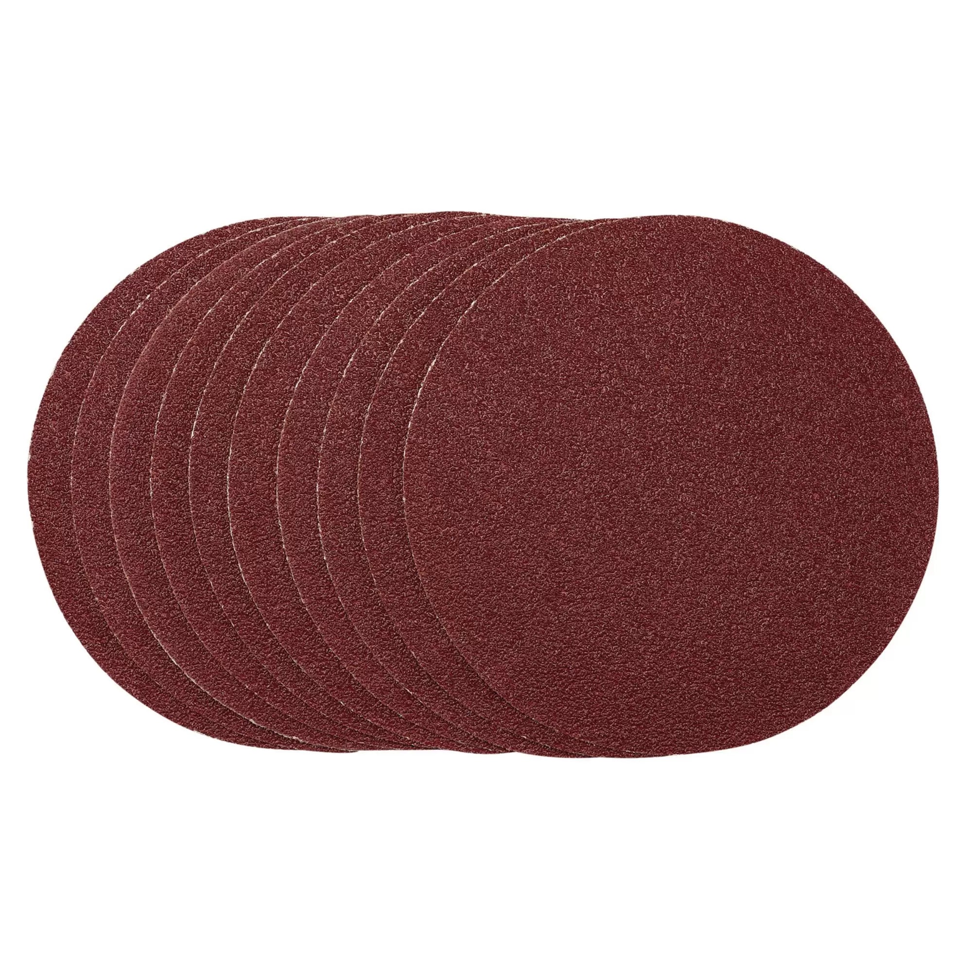 Draper Tools - 62991 - Sanding Discs, 150mm, PSA, 40 Grit, (Pack of 10)