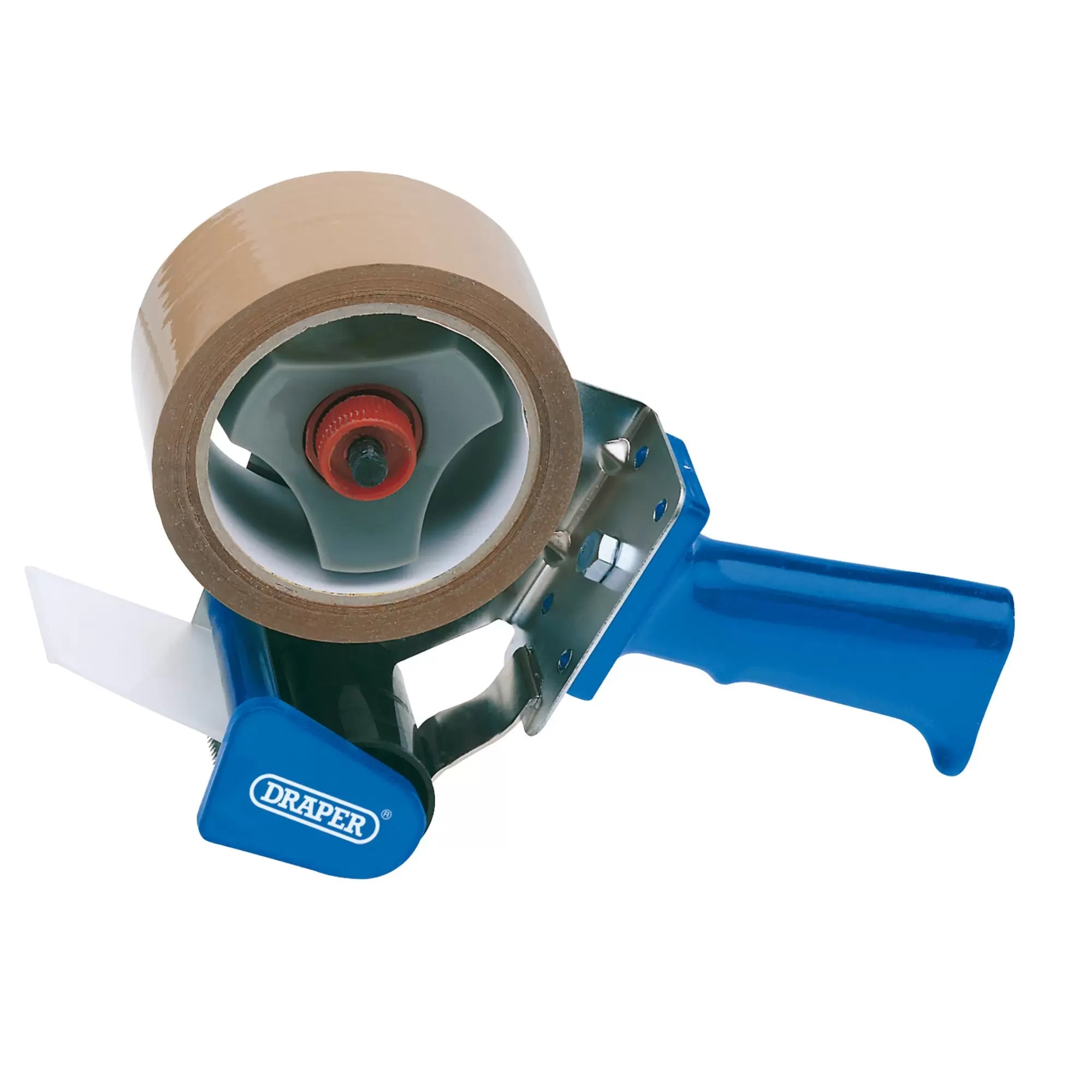 Draper Tools - 63390 - Hand-Held Packing Security Tape Dispenser Kit, 2 x Reels of Tape