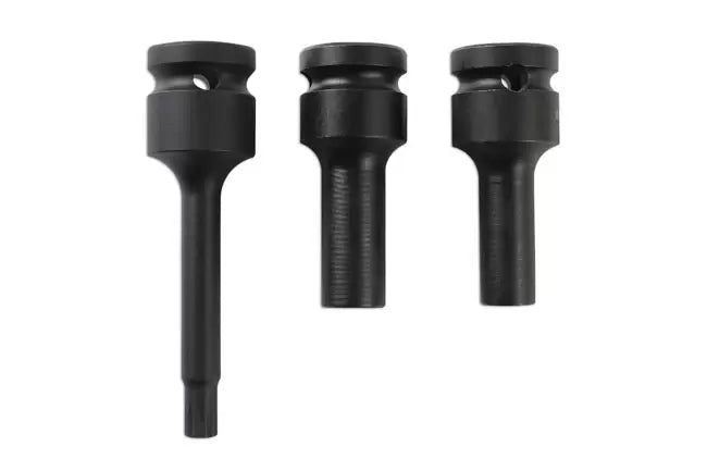 Laser - 6345 - Split Rim Socket Bit Set 3pc