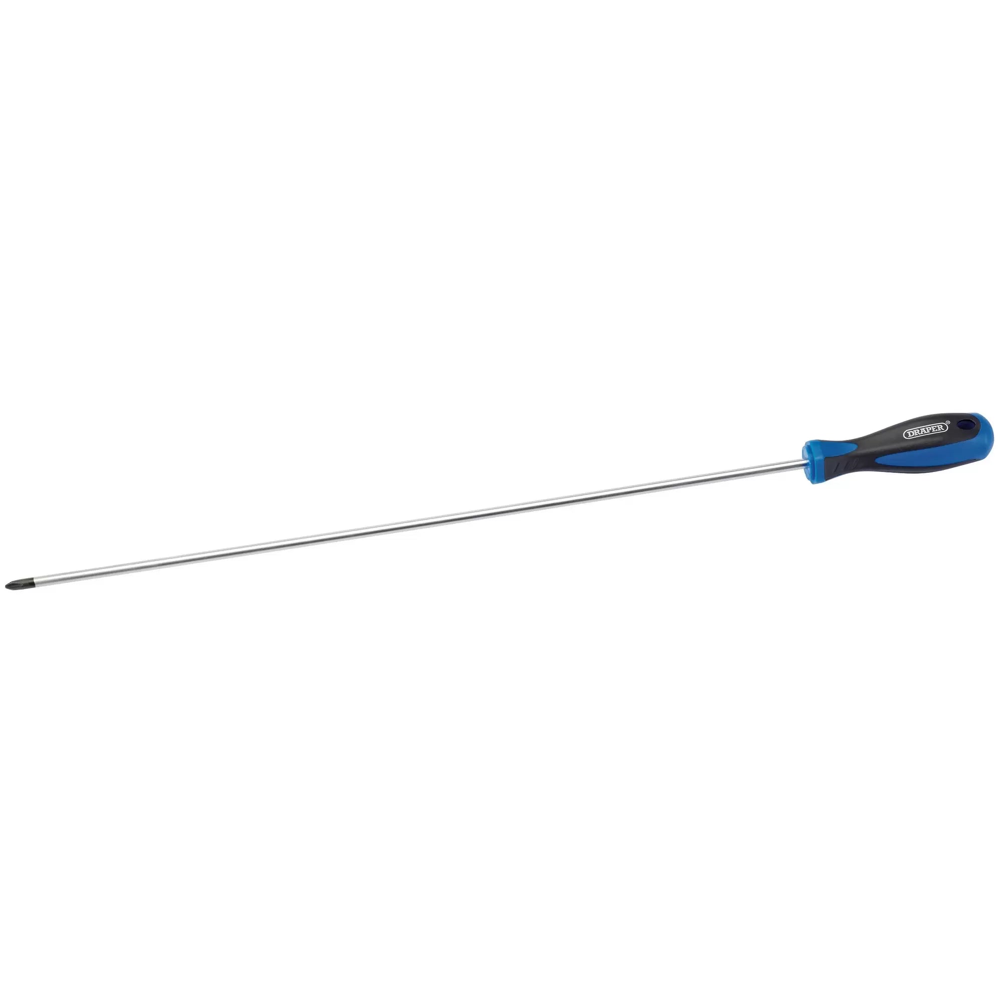 Draper Tools - 63489 - Extra Long Reach Cross Slot Screwdriver, No.2 x 450mm