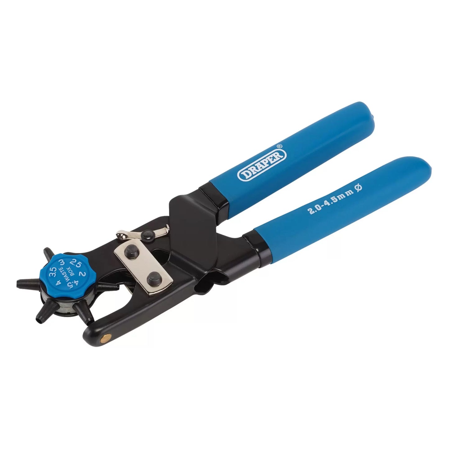 Draper Tools - 63637 - Revolving Punch Plier, 2.0 - 4.5mm