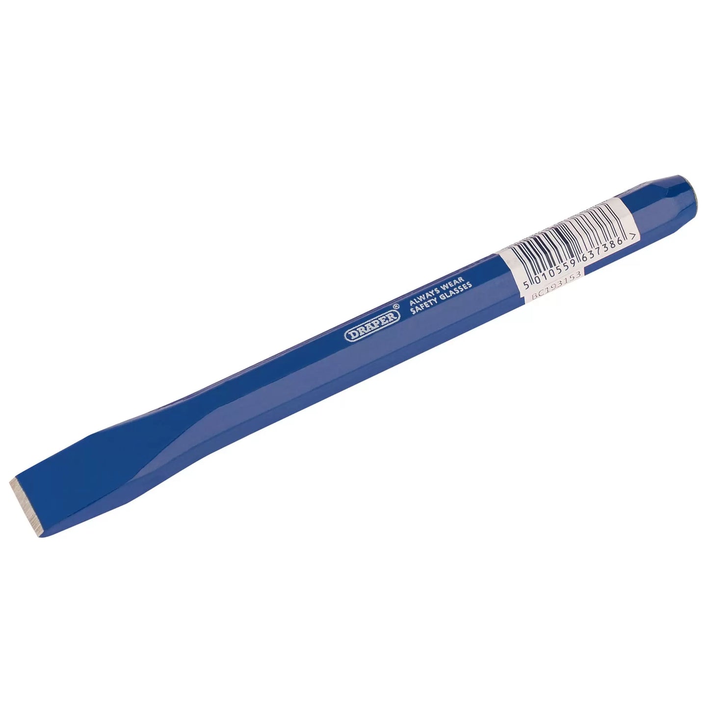 Draper Tools - 63738 - Octagonal Shank Cold Chisel, 19 x 200mm (Sold Loose)