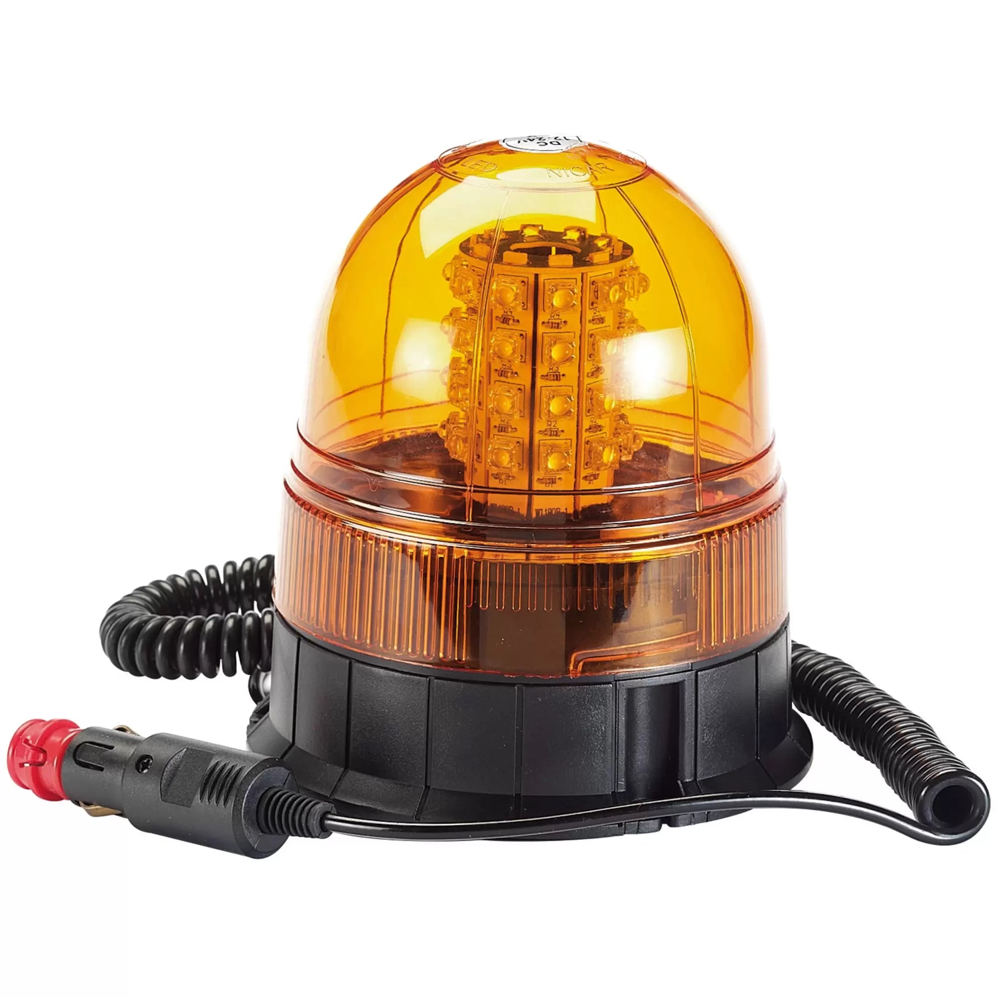 Draper Tools - 63881 - 12/24V LED Magnetic Base Rotating Beacon, 400 Lumens