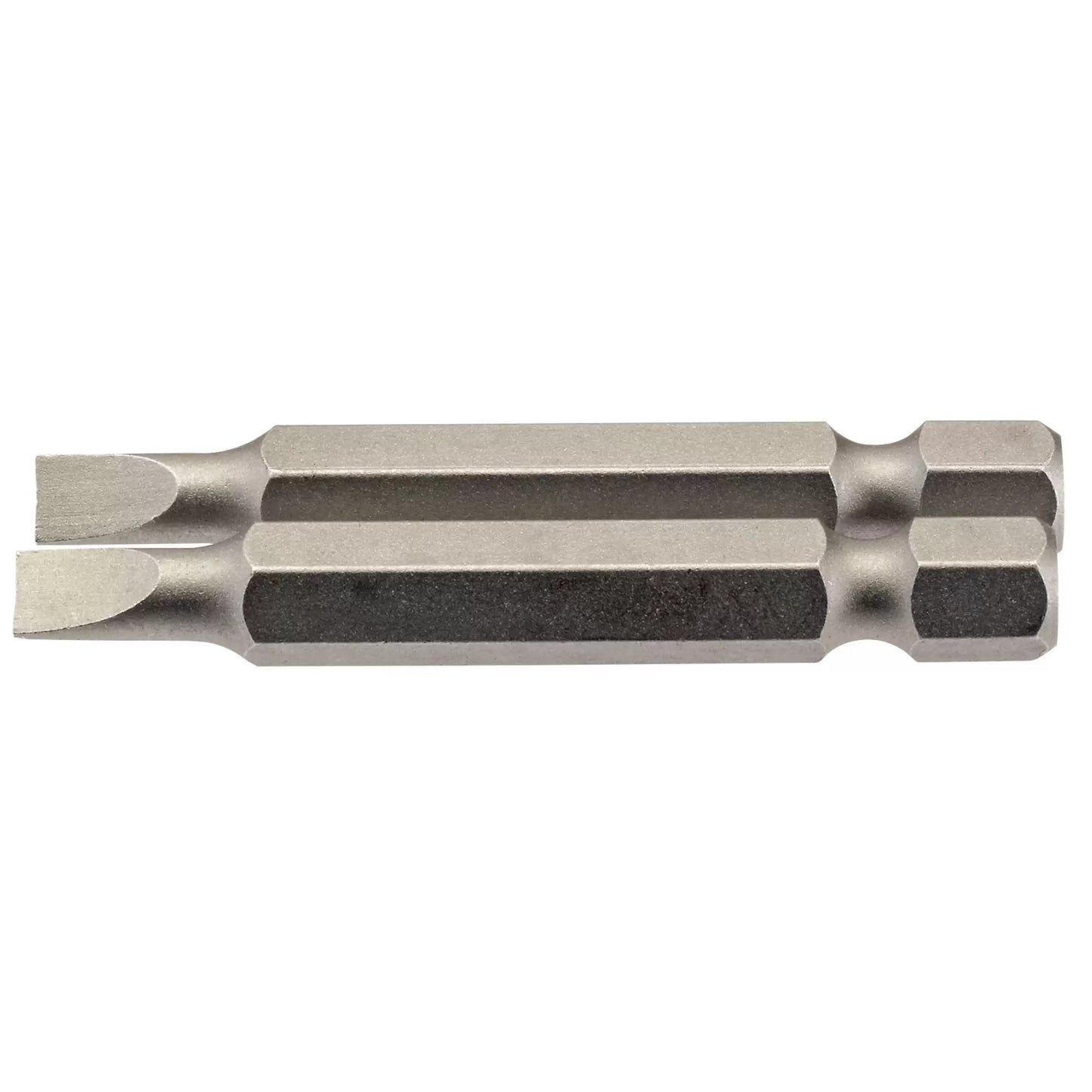Draper Tools - 64089 - Plain Slot Insert Bit, 4.5mm, 1/4" Hex, 50mm Long (Pack of 2)