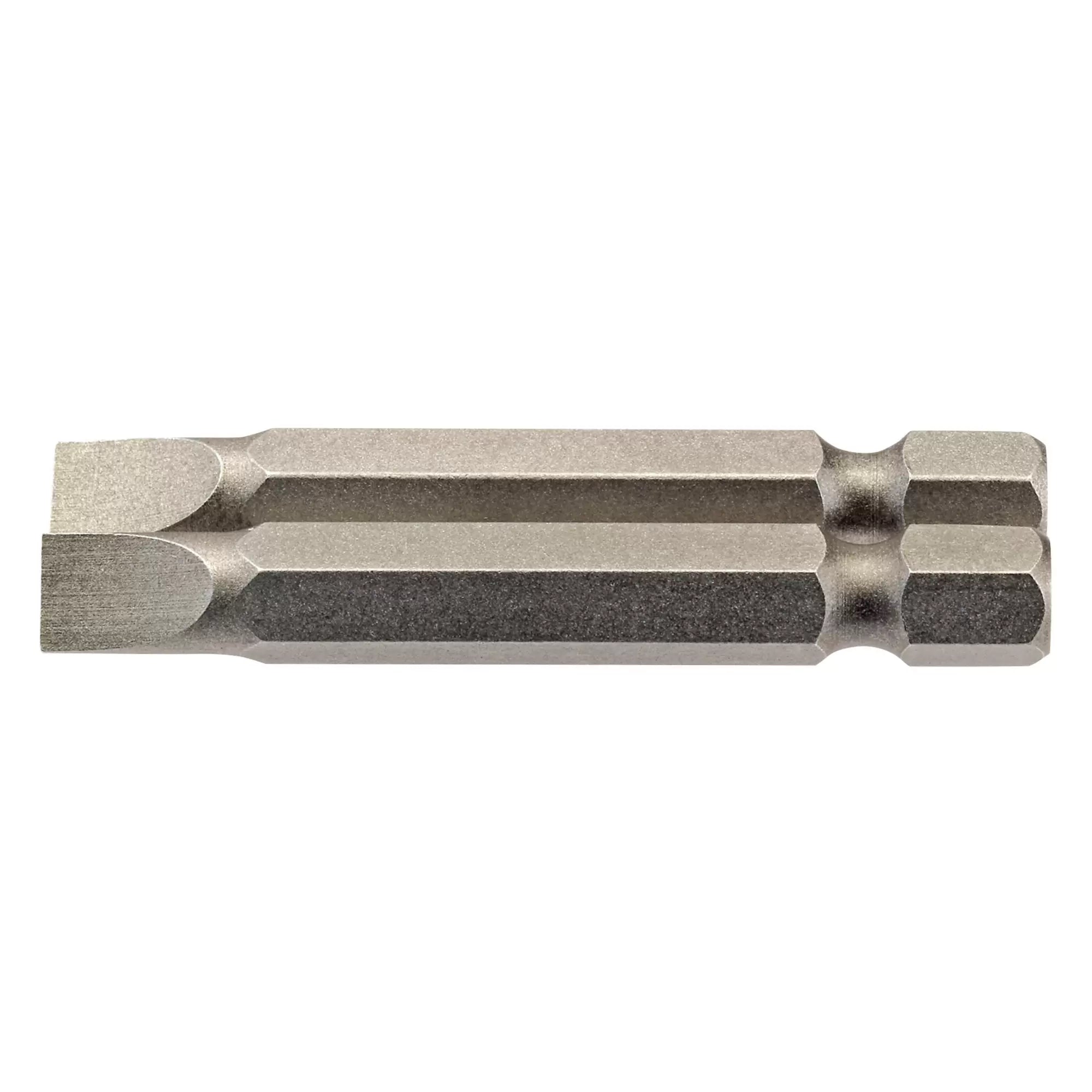 Draper Tools - 64096 - Plain Slot Insert Bit, 6mm, 1/4" Hex, 50mm Long (Pack of 2)