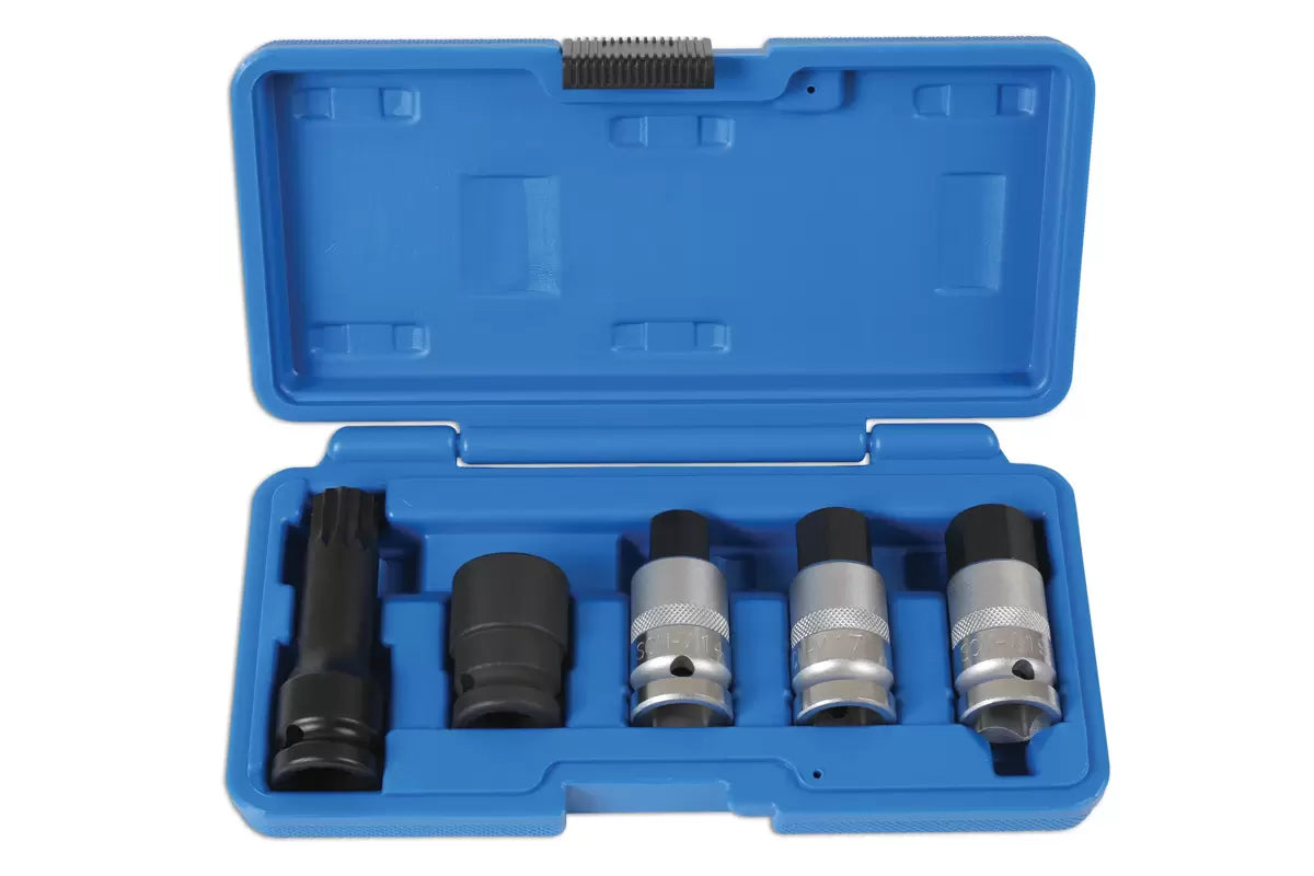 Laser - 6411 - Hub Nut Tool Kit 1/2"D 5pc