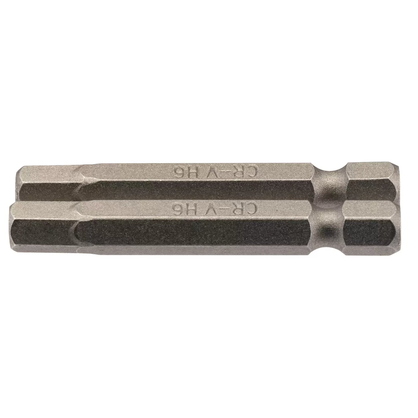 Draper Tools - 64259 - Hexagonal Insert Bit, 6mm, 1/4" Hex, 50mm Long (Pack of 2)