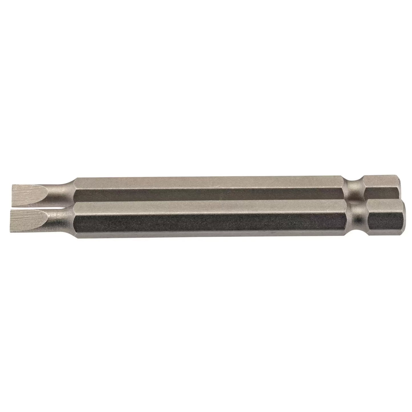Draper Tools - 64295 - Plain Slot Insert Bit, 4.5mm, 1/4" Hex, 75mm Long (Pack of 2)