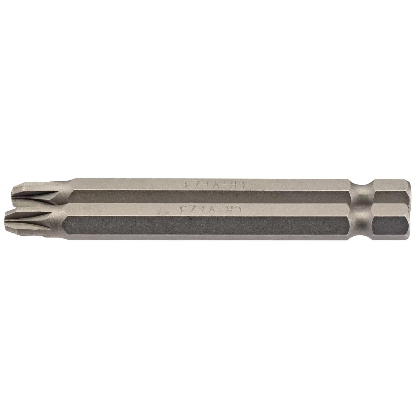 Draper Tools - 64313 - PZ Type Insert Bit, 1/4" Hex, 75mm Long, No.3 (Pack of 2)