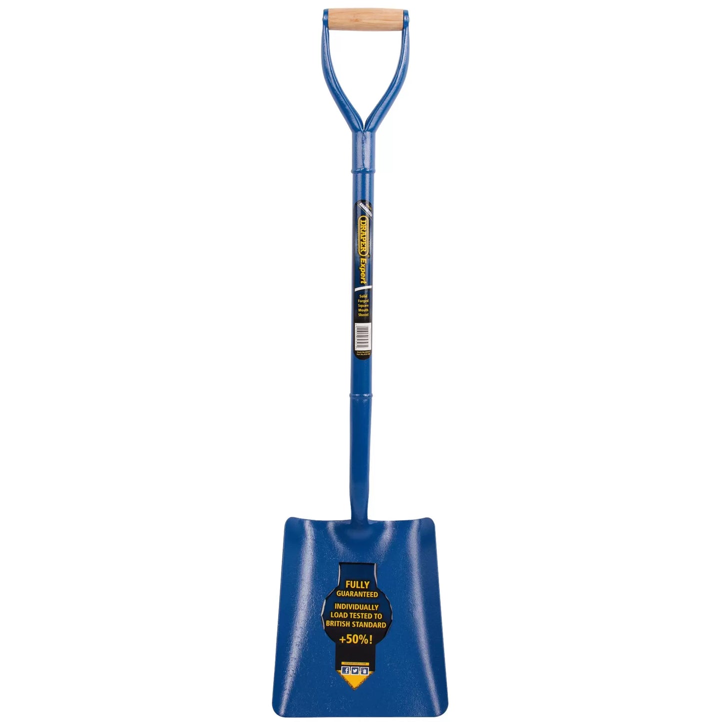 Draper Tools - 64327 - Draper Expert All Steel Contractors Square Mouth Shovel