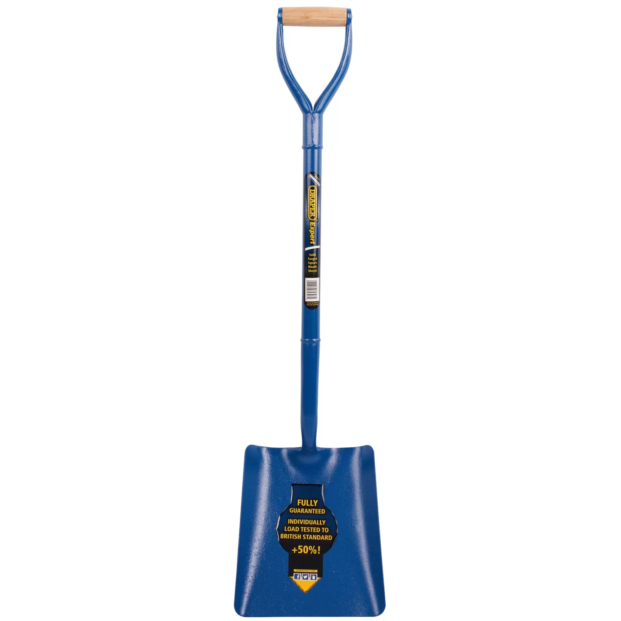 Draper Tools - 64327 - Draper Expert All Steel Contractors Square Mouth Shovel
