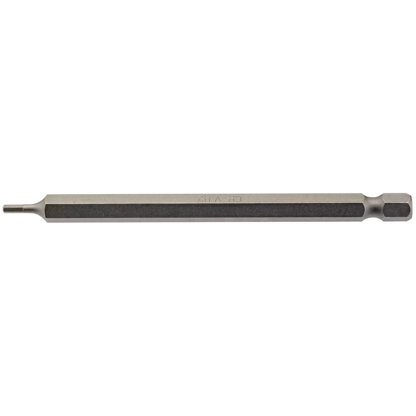 Draper Tools - 64370 - Hexagonal Insert Bit, 2mm, 1/4" Hex, 100mm Long (Pack of 1)
