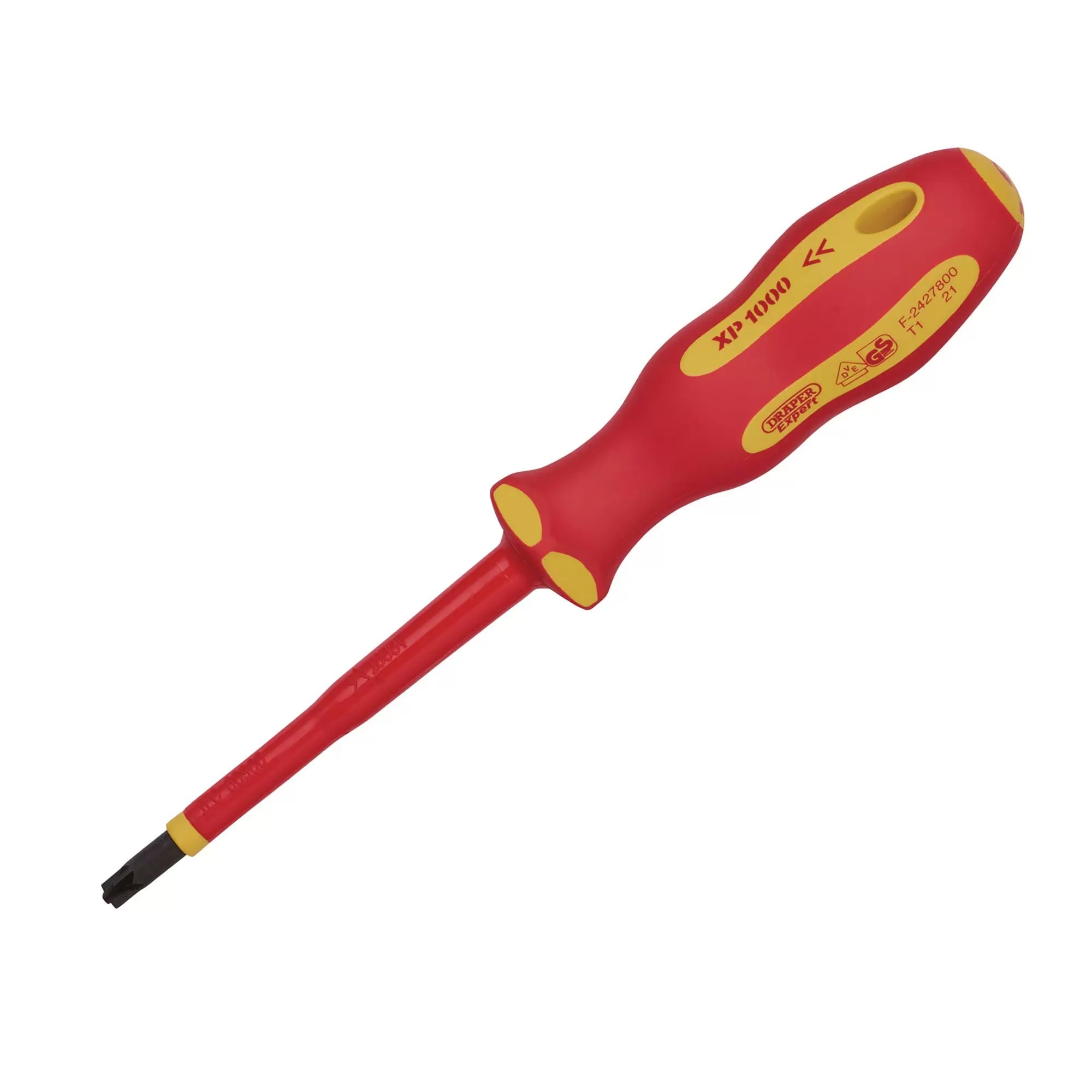 Draper Tools - 64495 - XP1000® VDE PZ/SL Type Screwdriver, No.2 x 100mm
