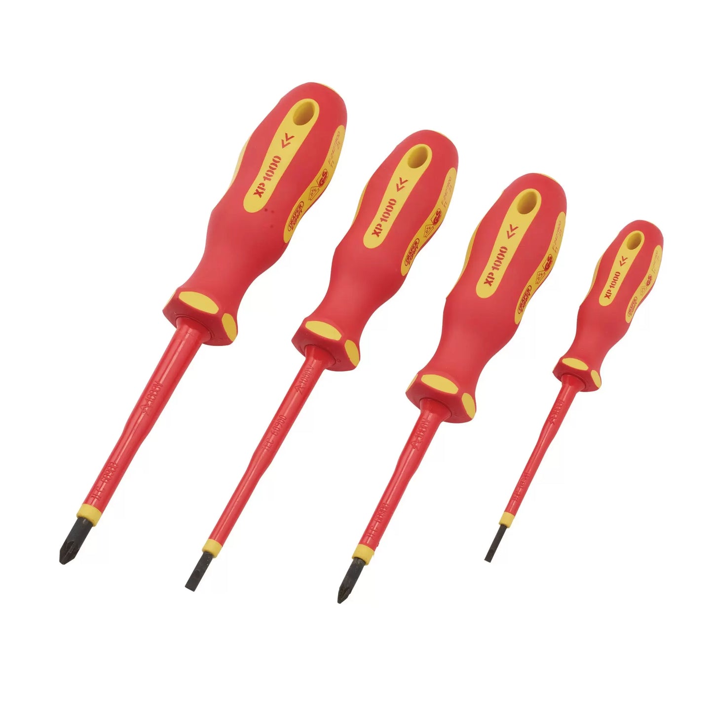 Draper Tools - 64693 - XP1000® VDE Screwdriver Set (4 Piece)