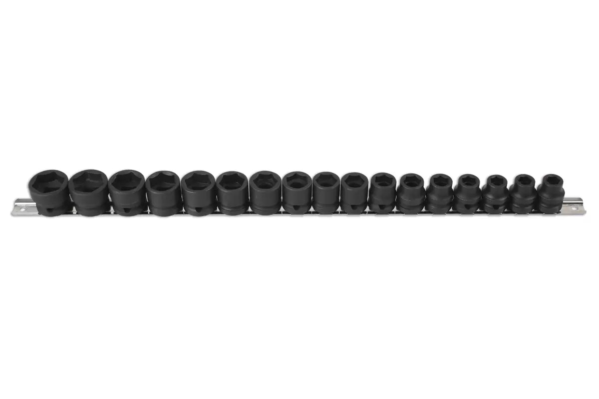 Laser - 6486 - Low Profile Impact Socket Set 1/2"D 17pc