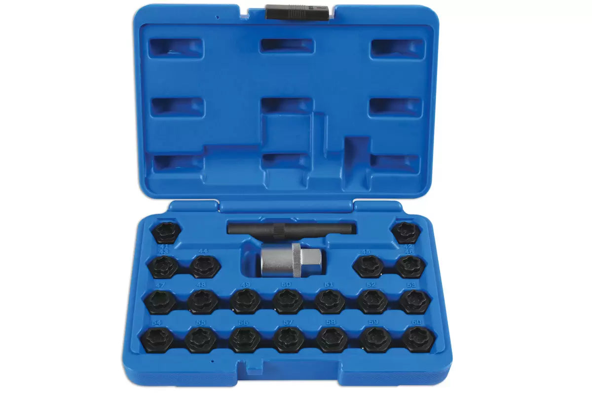 Laser - 6539 - Locking Wheel Nut Key Set 22pc - for BMW