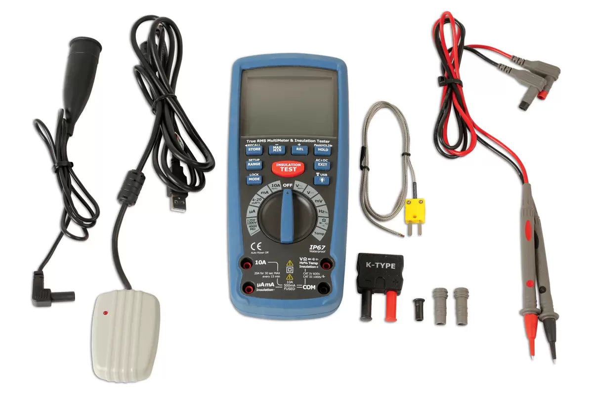 Laser - 6550 - Insulation Resistance Multimeter CAT III
